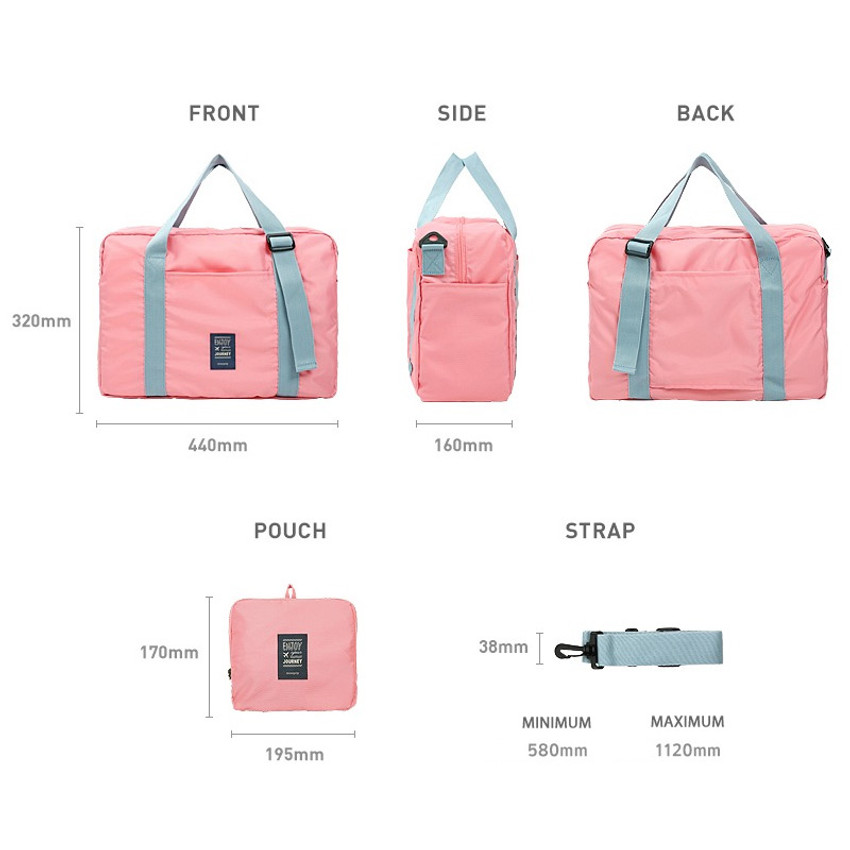 foldable duffle