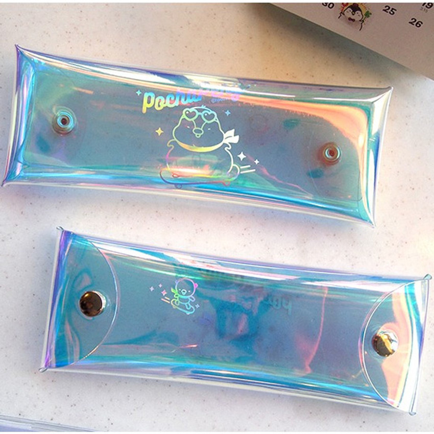 holographic pencil case