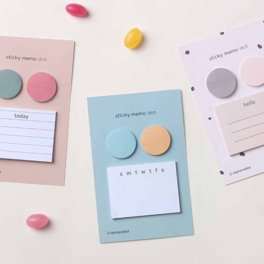 Dash And Dot Dots And Angle Memo Notes Sticky Notepad