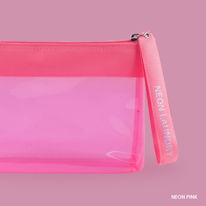 clear zipper pouch