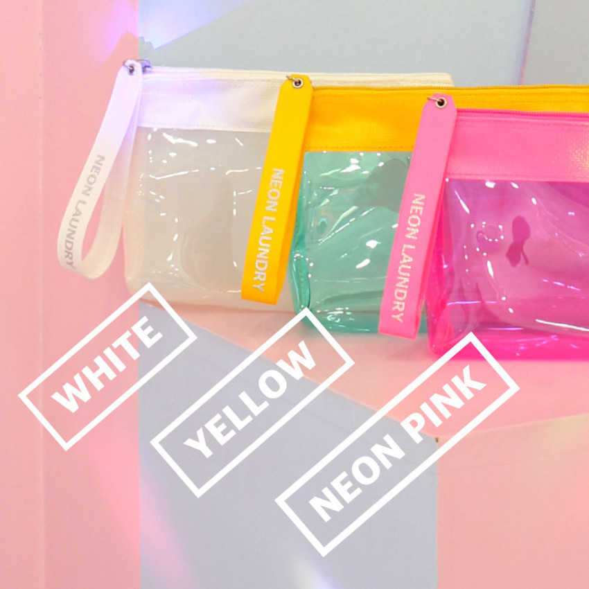 clear plastic zipper pouch