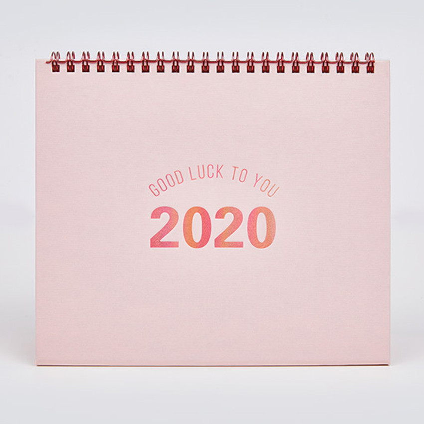 Antenna Shop 2020 Good Luck To You Monthly Desk Calendar