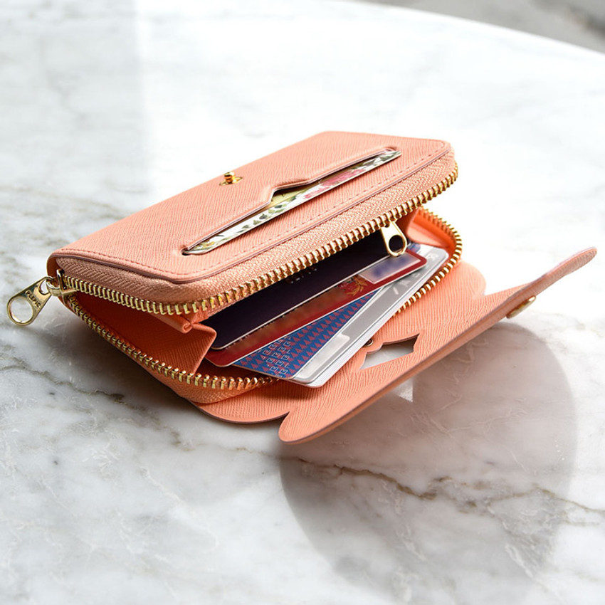 Play Obje Lovely Heart Pu Zipper And Snap Button Wallet Play Obje Lovely Heart Pu Zipper And Snap Button Wallet