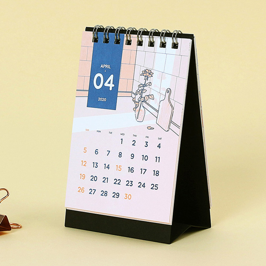 Wanna This My 2020 Mini Monthly Standing Desk Calendar