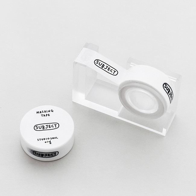 2NUL Subject decorative paper masking tape