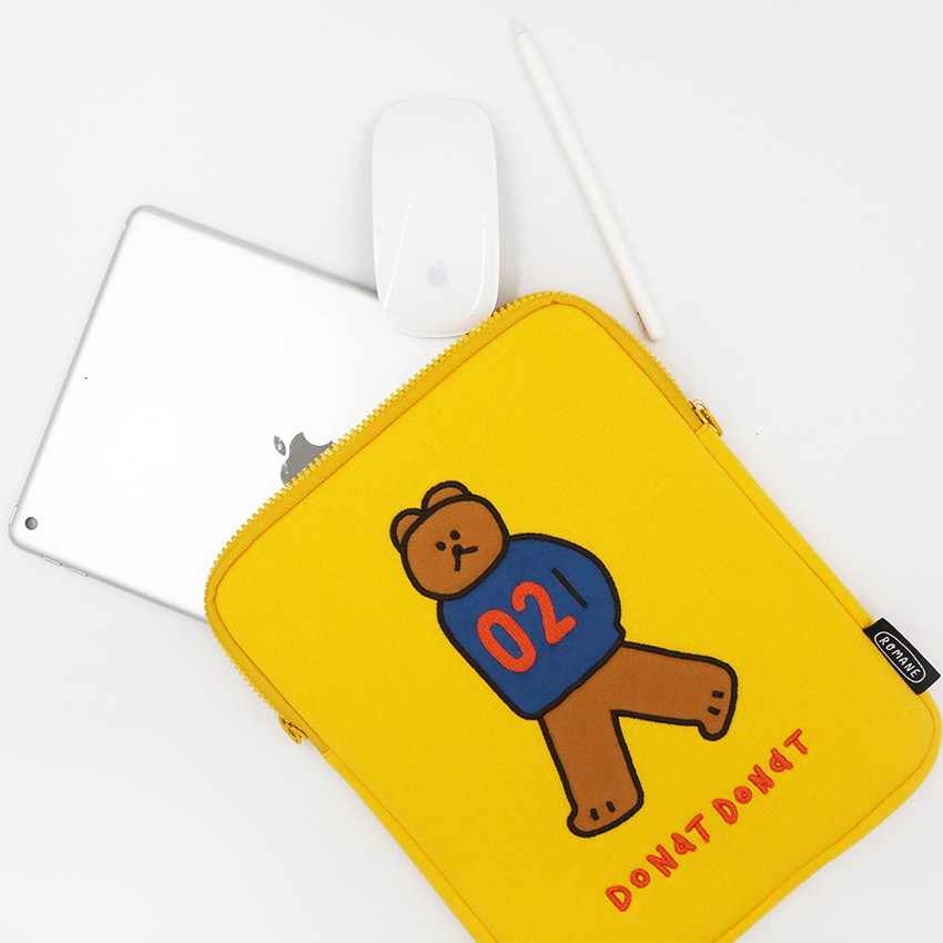 Donat Donat bear iPad tablet PC 11 inches sleeve case