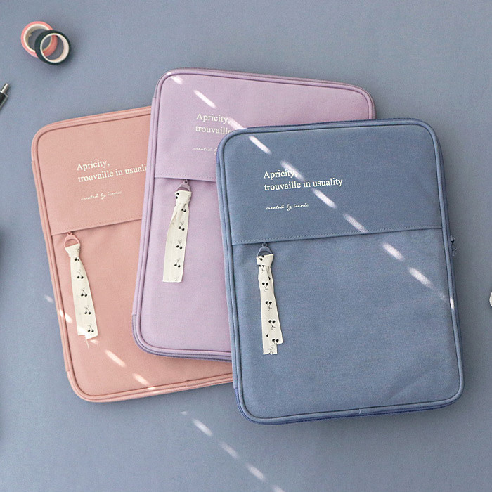 ICONIC Cottony 13 inches laptop zipper sleeve case