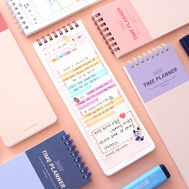 PLEPLE 100 days 24 hours time management dateless planner