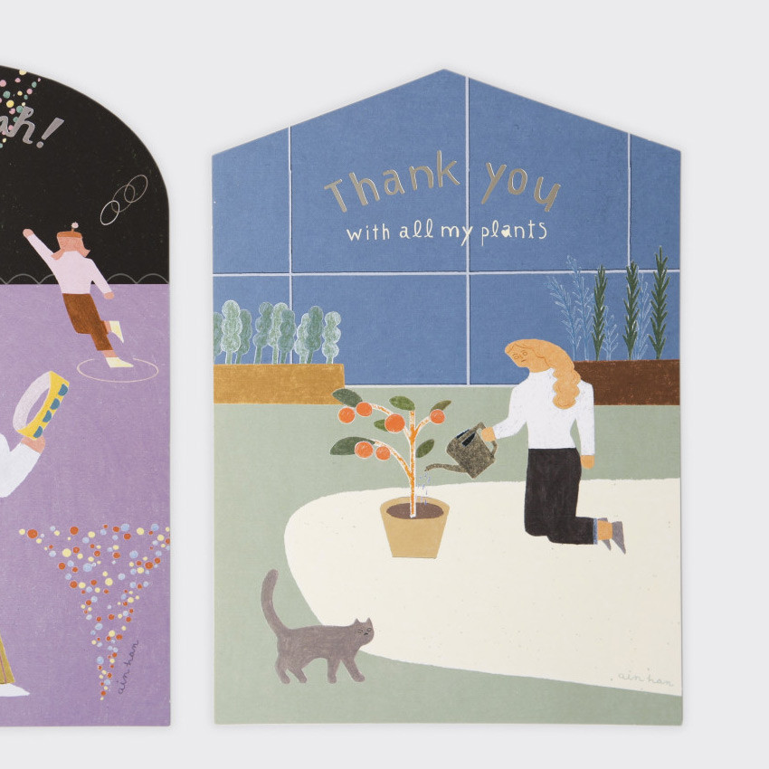 SOSOMOONGOO Sojak5 Happy hobby jumbo card and envelope set