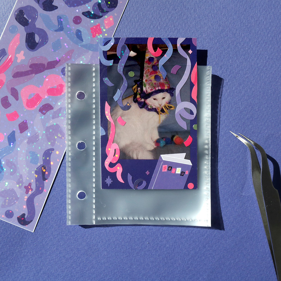 Instax mini 3 ring pocket photo album refill