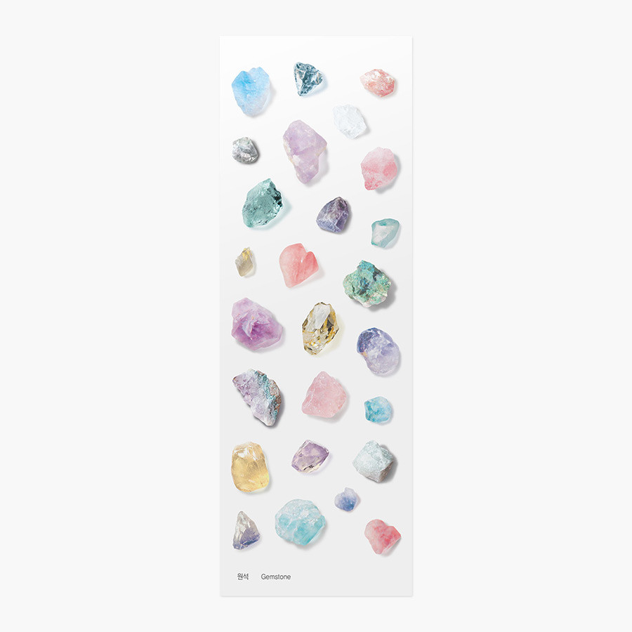 Appree Gemstone Nature Clear Sticker