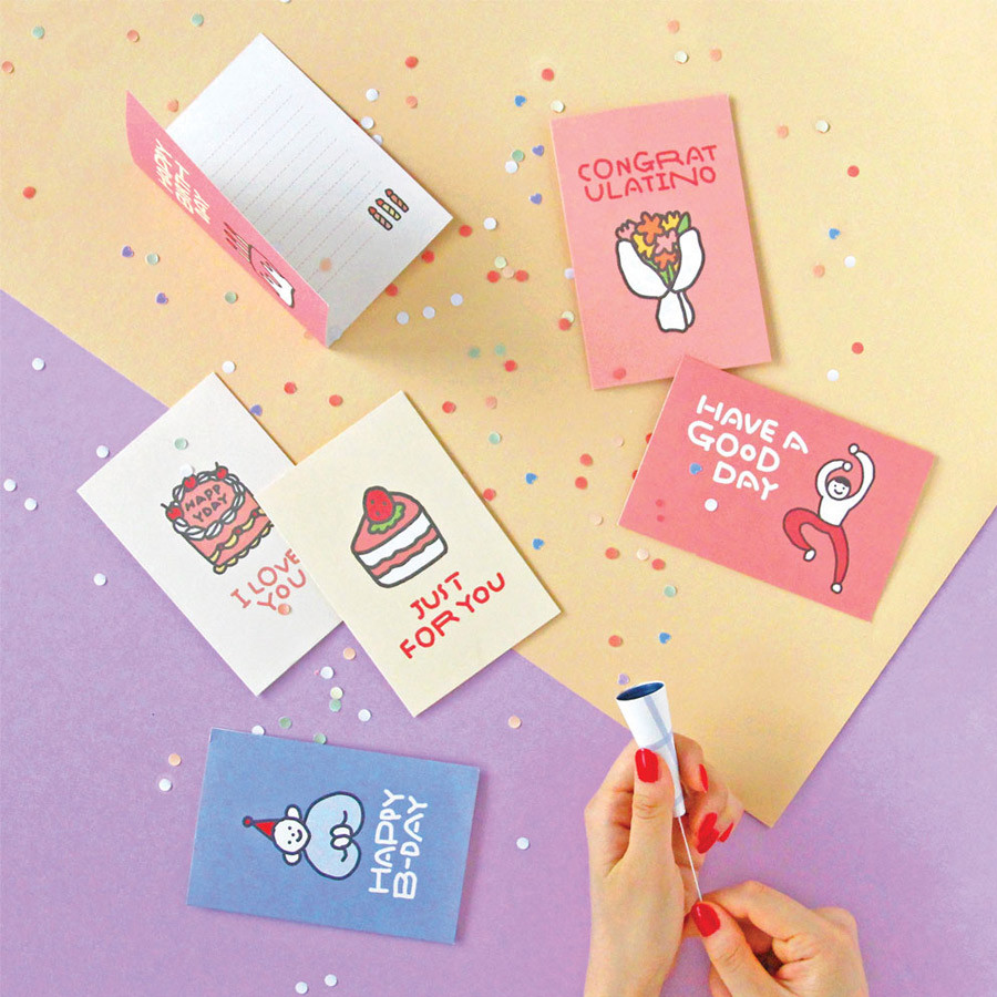 Jam studio Handwriting Congratulation Card and Envelope 