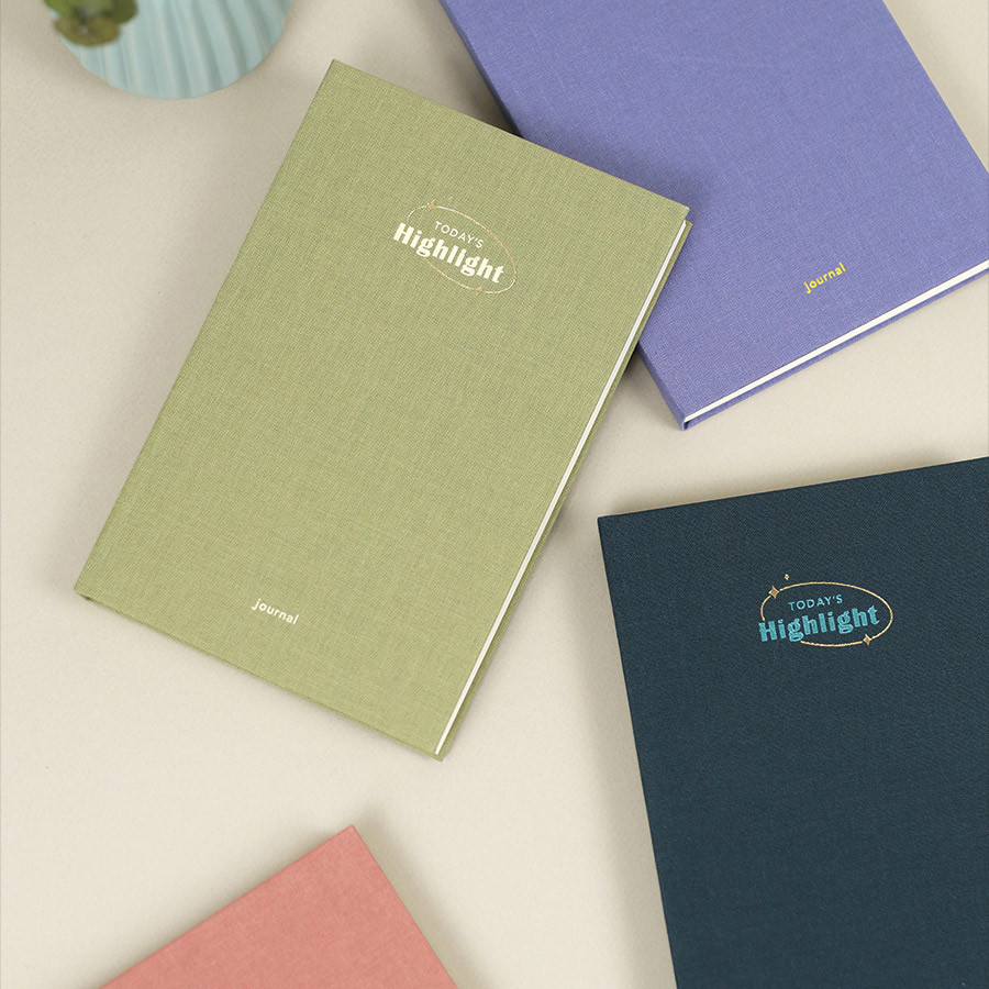 PAPERIAN Today's Highlight Large Dateless Daily Journal