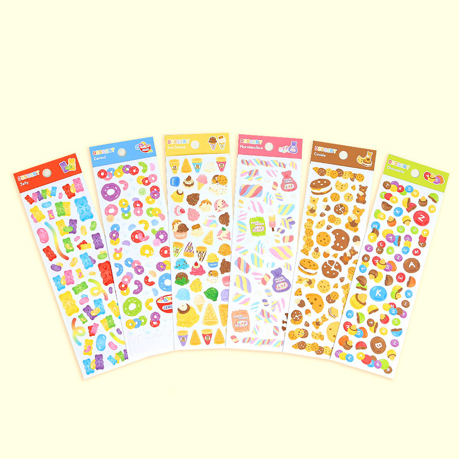 Wanna This Dessert Paper Sticker