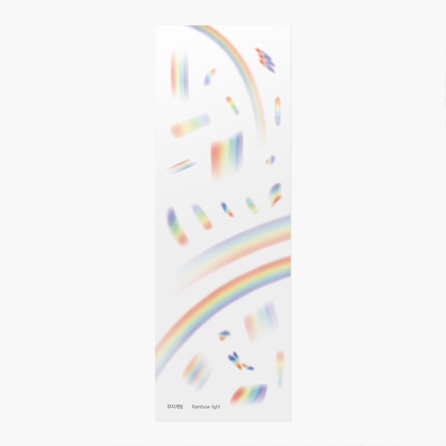 Appree Rainbow Light Nature Clear Sticker