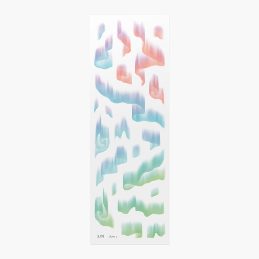Appree Aurora Nature Clear Sticker