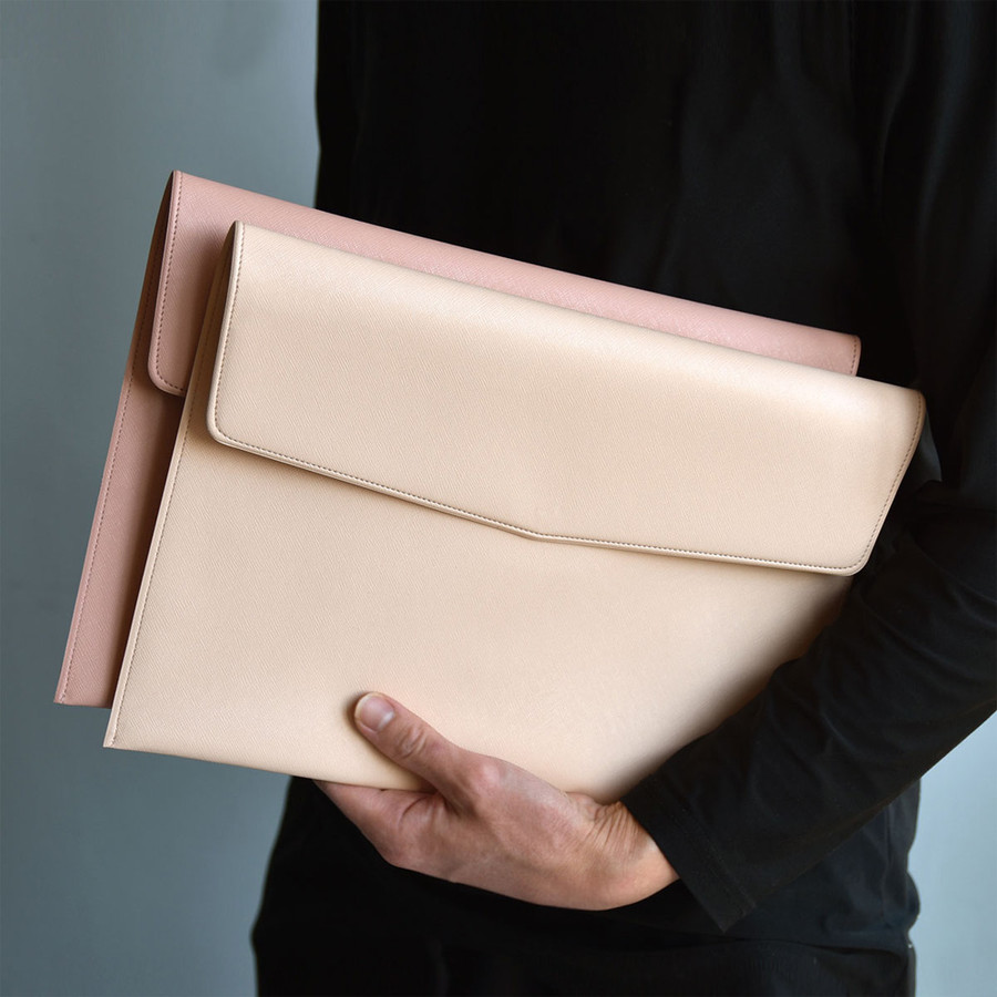 Play Obje Pocket A4 PU File Folder Clutch Bag
