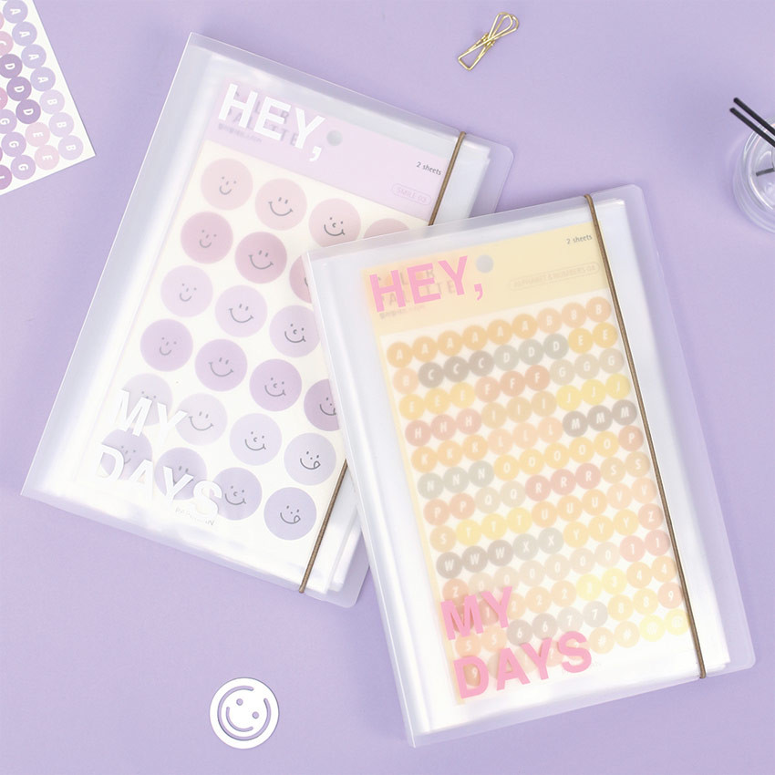 Hey My Days Sticker Storage Book Album