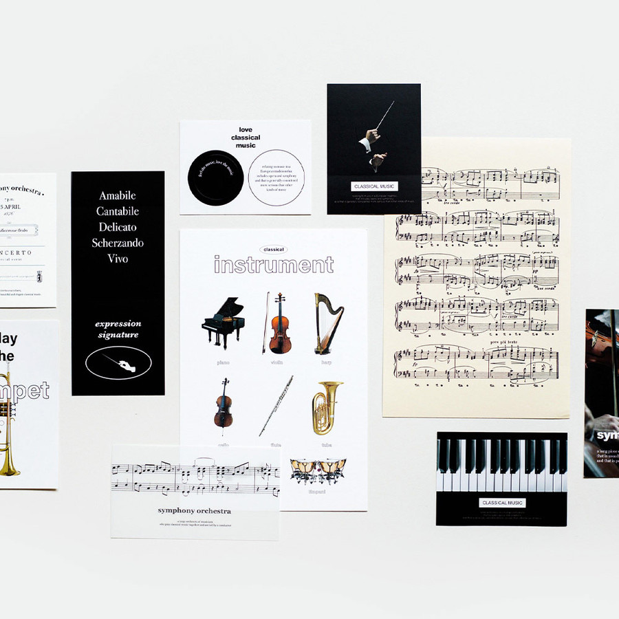 NACOO Classic Music Sticker Pack
