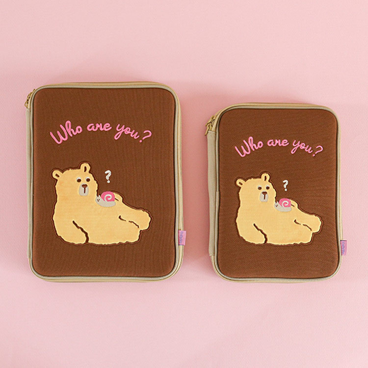 Lazy Bear Tablet Sleeve Case For iPad