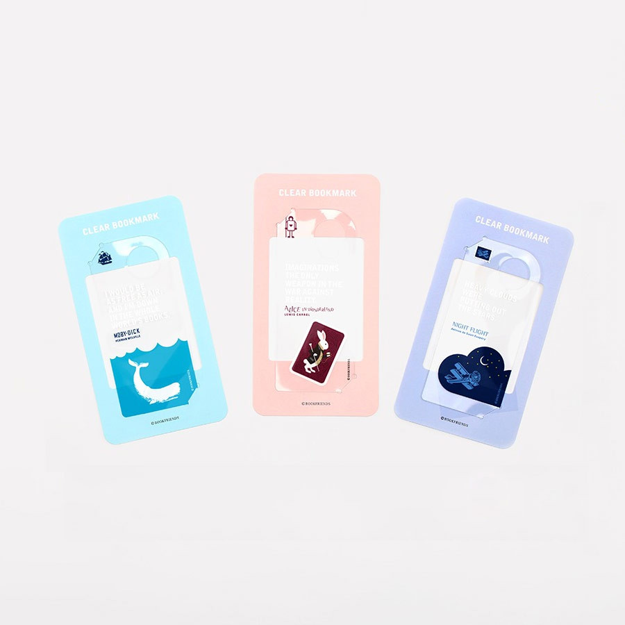 Bookfriends World Literature Clear Bookmark