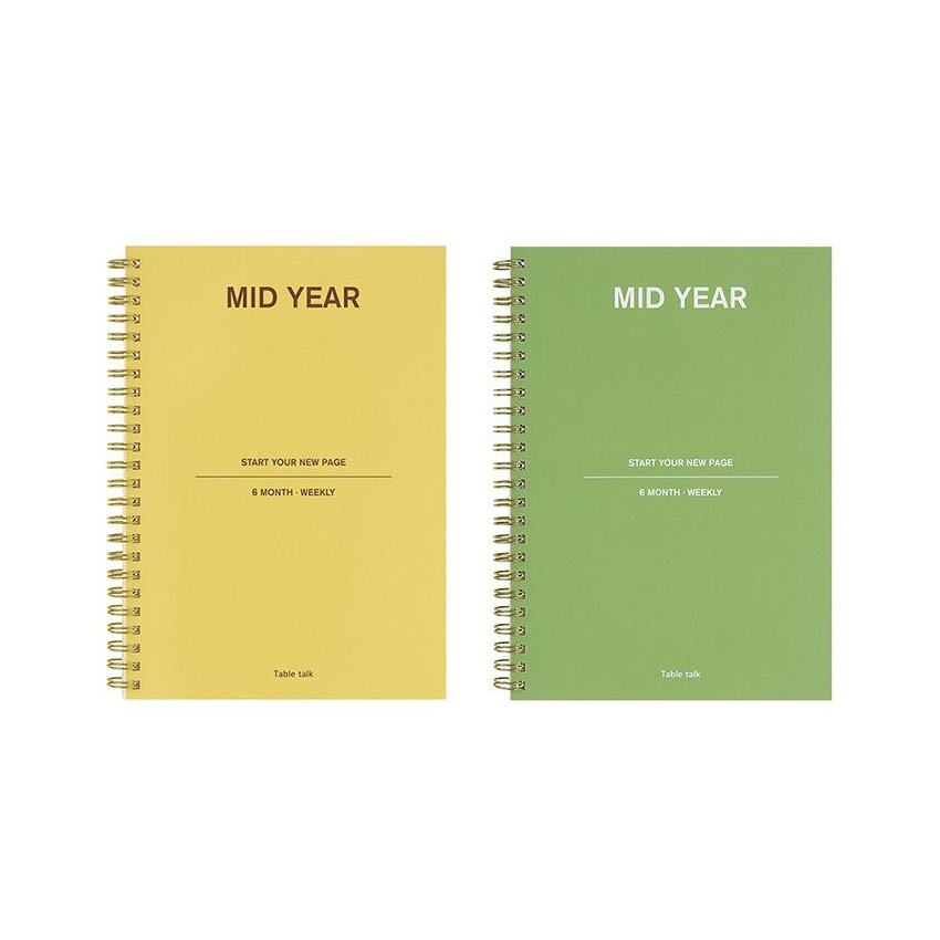 Antenna Shop 6 Month A5 Dateless Weekly Planner