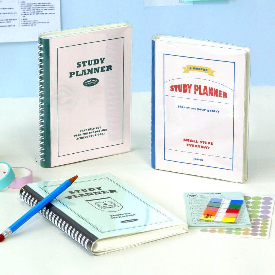 Indigo Focus On Your Goals 4 Months Study Planner