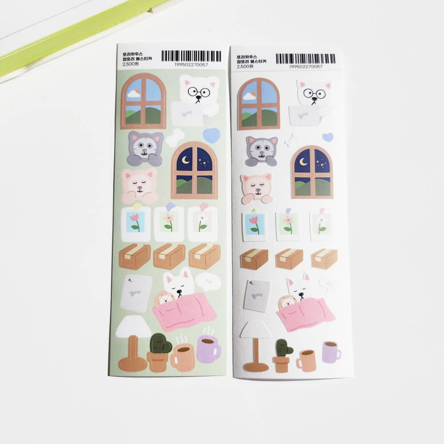 Bonne Journee Ddori House Homebody Sticker Seal