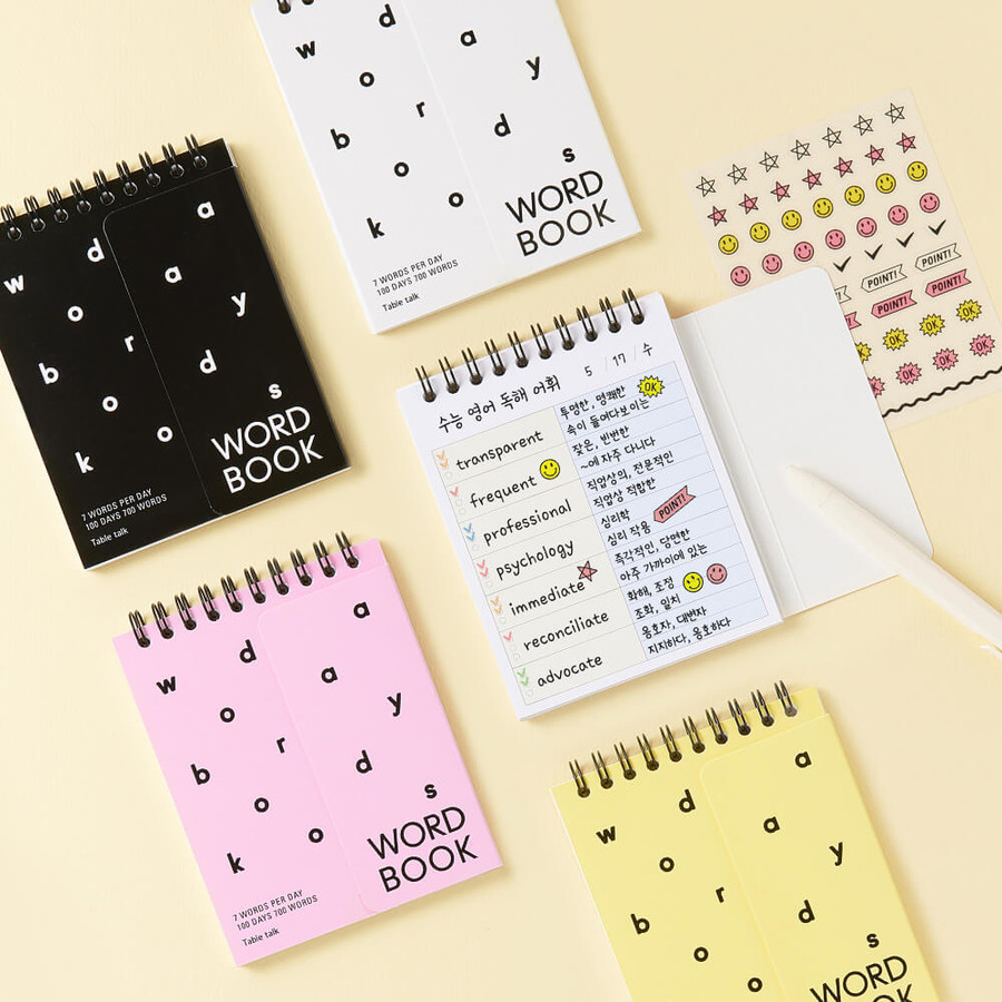 Antenna Shop Make Study Habit Square Vocabulary Notepad