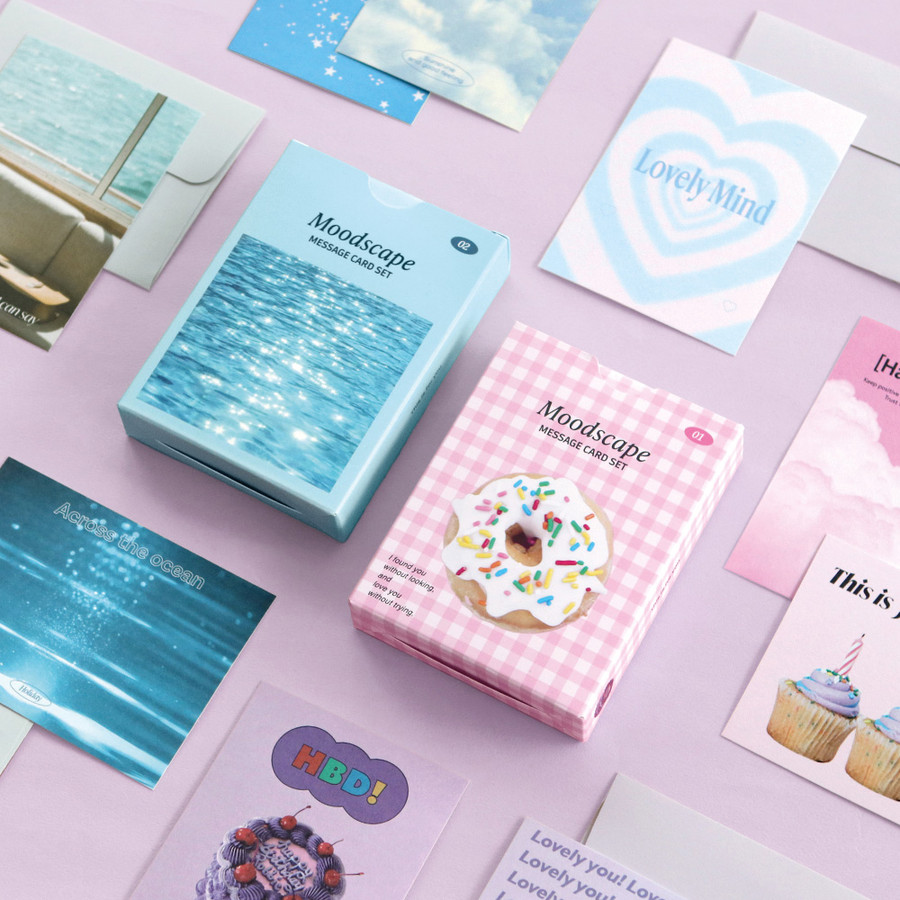 Iconic Moodscape Message Cards Envelope Set