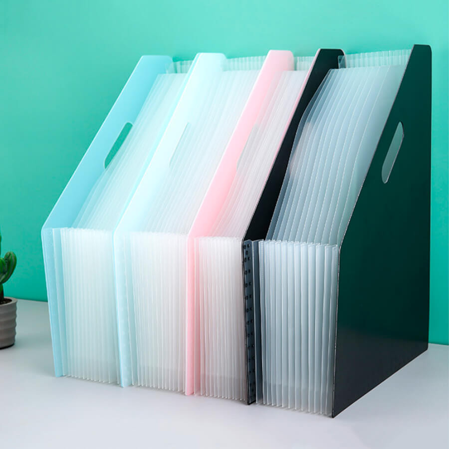 Brisk Style Accordion Pocket File Holder
