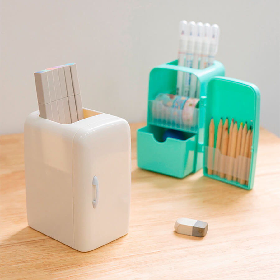 Brisk Style Refrigerator Desk Organizer Pen Holder