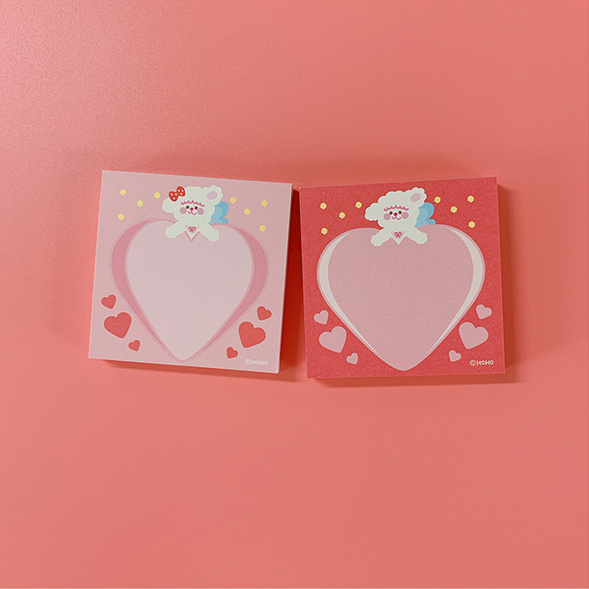 Hoho Munbanggu GoodyNote Heart Mini Notepad