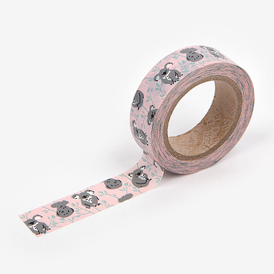 Dailylike Koala Single Roll Masking Tape