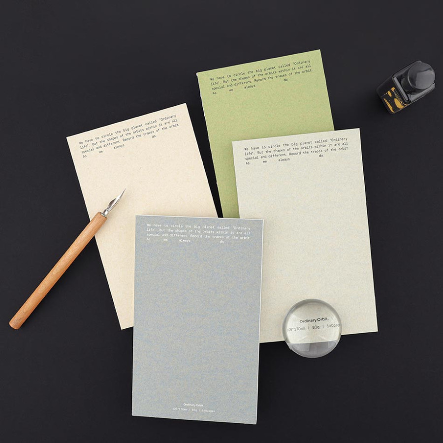 Dash And Dot Ordinary Orbit Grid Notebook