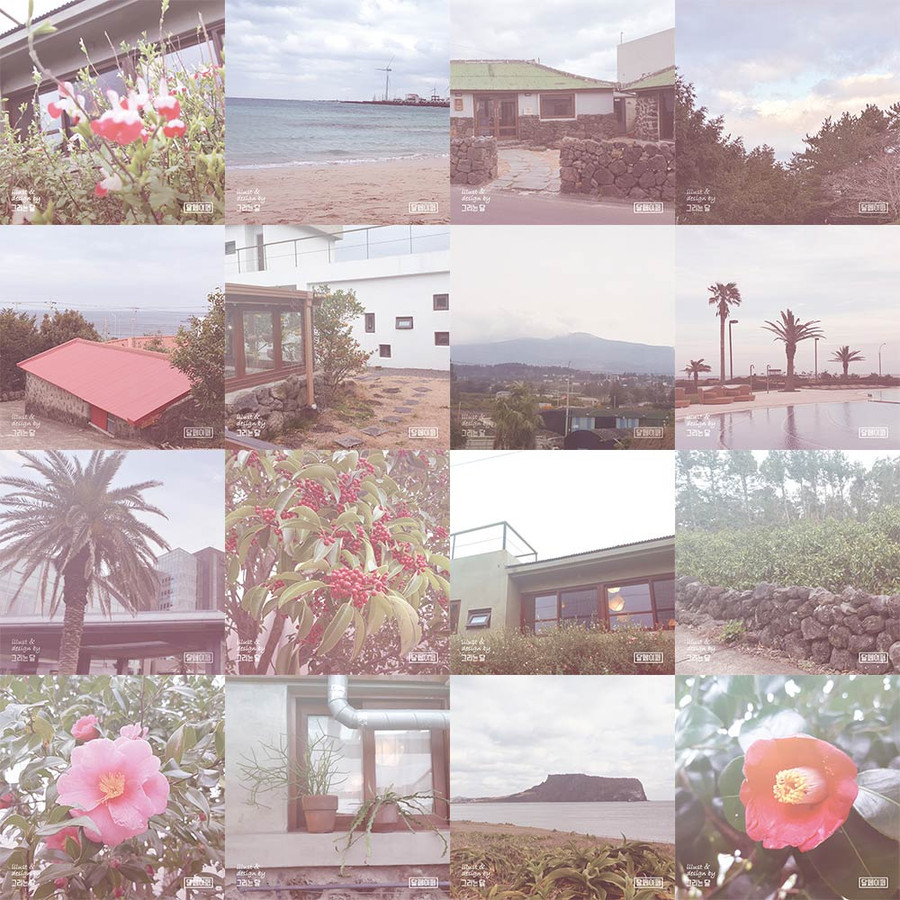 DALPAPER Jeju Circle Paper Sticker Pack