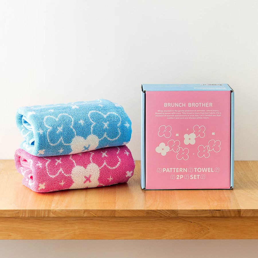 Romane Brunch Brother Pattern Towel Pack Of 2P