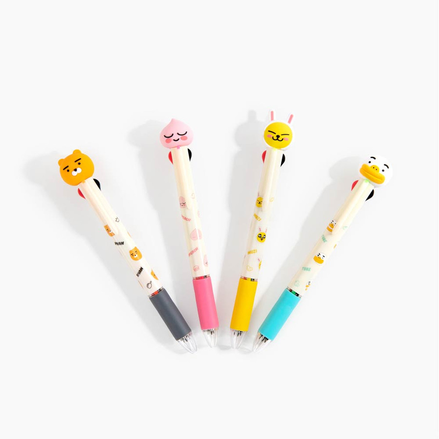 Kakao Friends Figure 4 Color Multi Ballpoint Pen