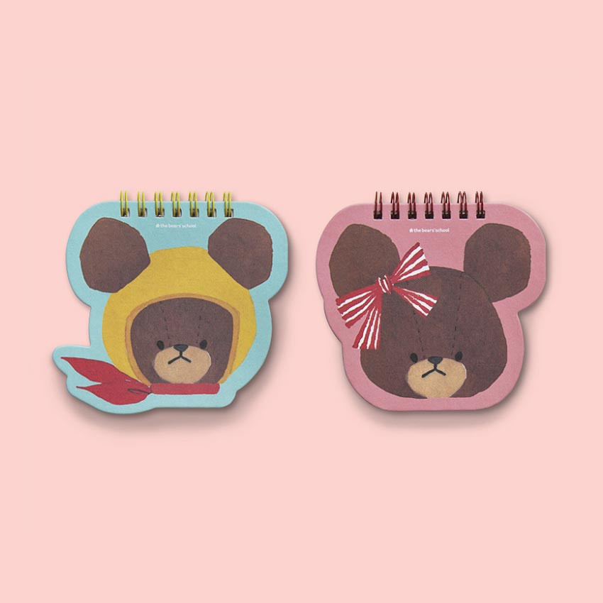 Icons Bear's School Jackie Shape Notepad