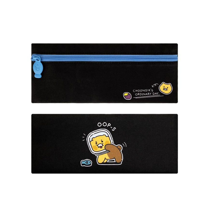 Kakao Friends Choonsik Flat Zipper Pencil Case