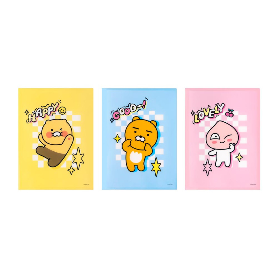 Kakao Friends Say Cheese A4 Pocket File Folder