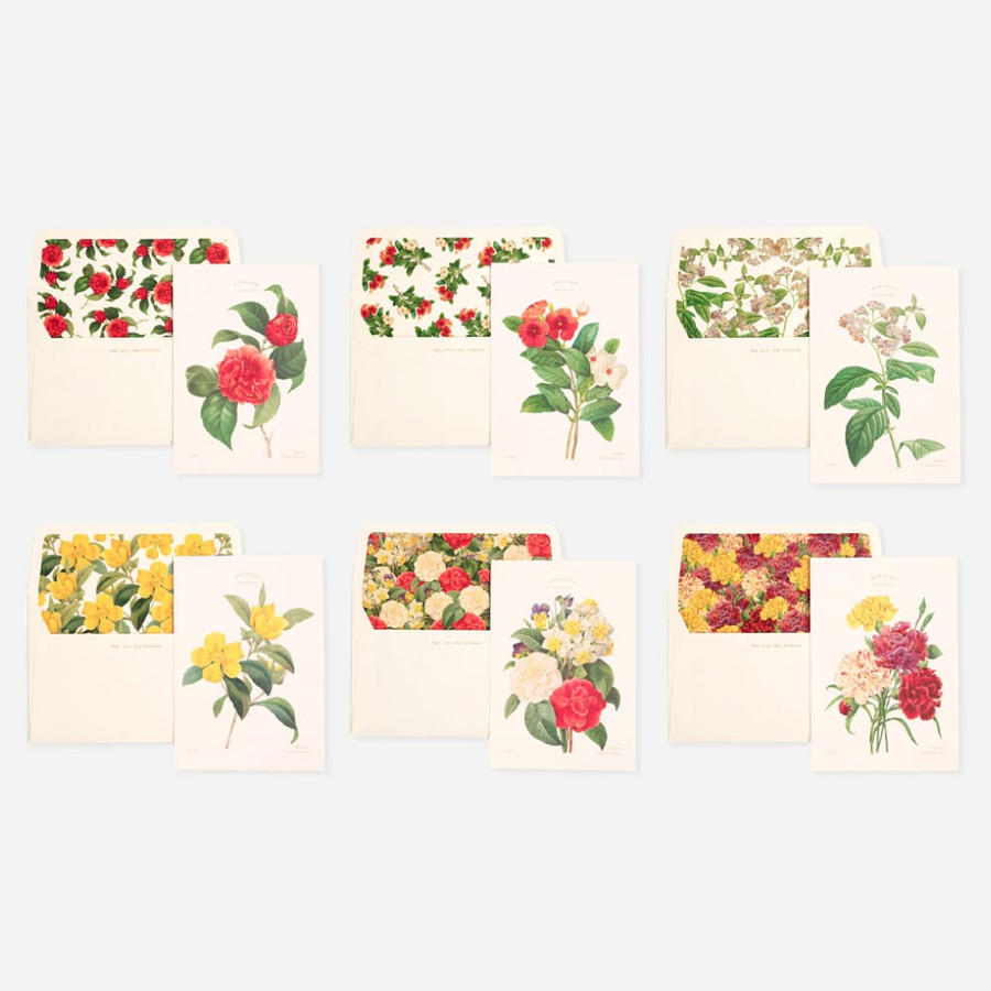 NACOO B Flower Card And Envelope Set