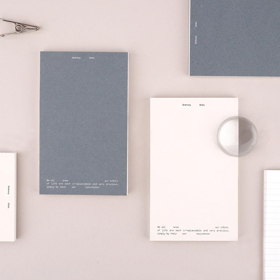 Dash And Dot Ordinary Orbit Lined Notebook