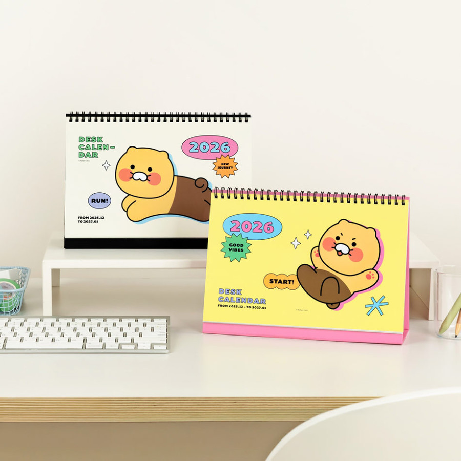 Kakao Friends 2026 Choonsik Basic Desk Calendar
