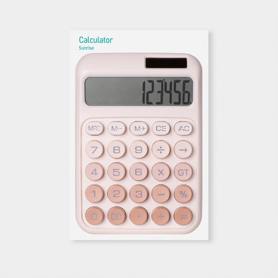 Appree Sunrise Gradient Desktop Calculator