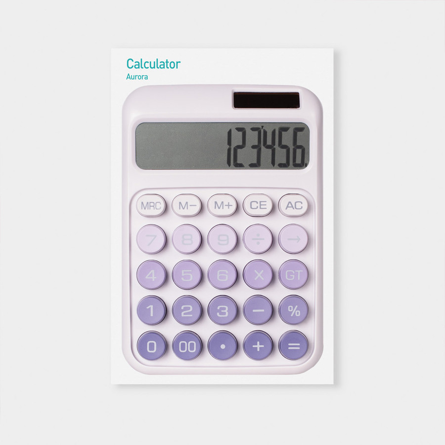 Appree Aurora Gradient Desktop Calculator