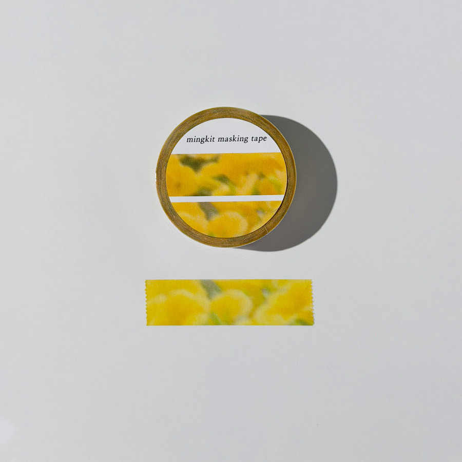 Mingkit Flower Blur Washi Tape