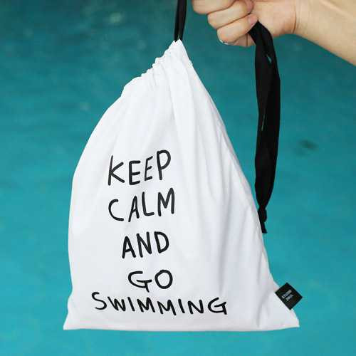 2NUL Go swimming drawstring waterproof pouch