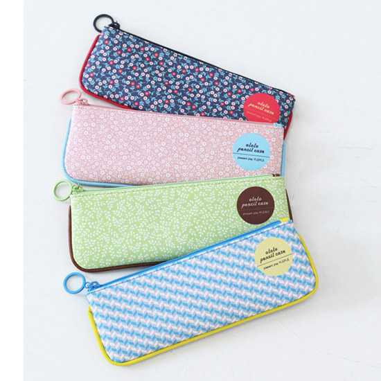 PLEPLE Ololo pattern zipper pencil case