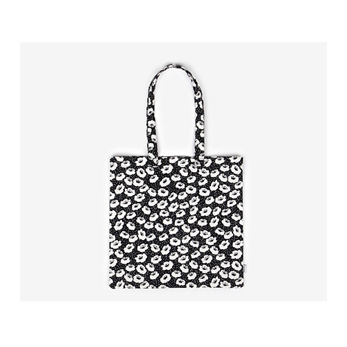 Anemone pattern oxford eco tote bag